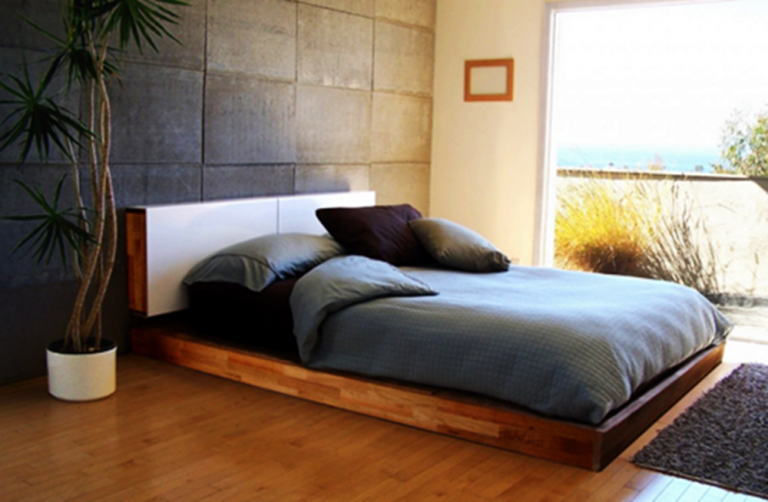tempat tidur lesehan minimalis